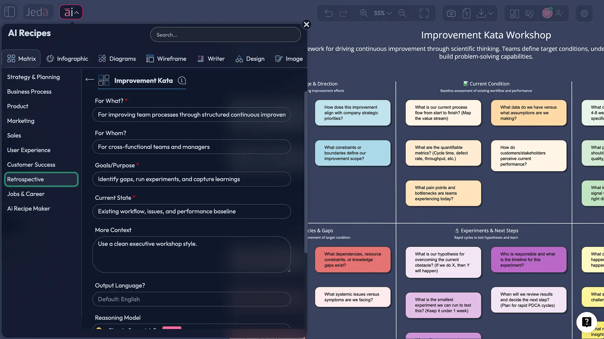 Improvement Kata Retrospective with AI: Turn Reflection Into Repeatable Improvement