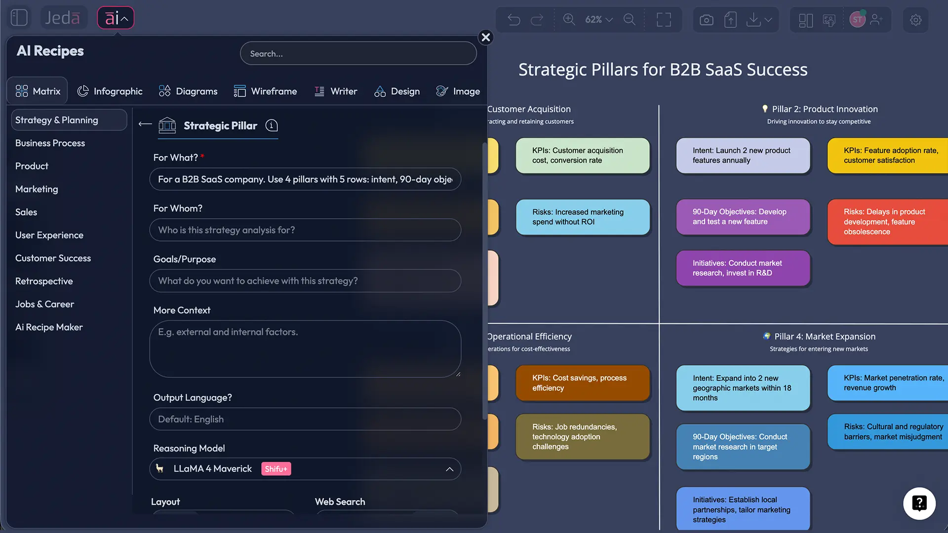 Build Your Strategic Pillars Matrix Today