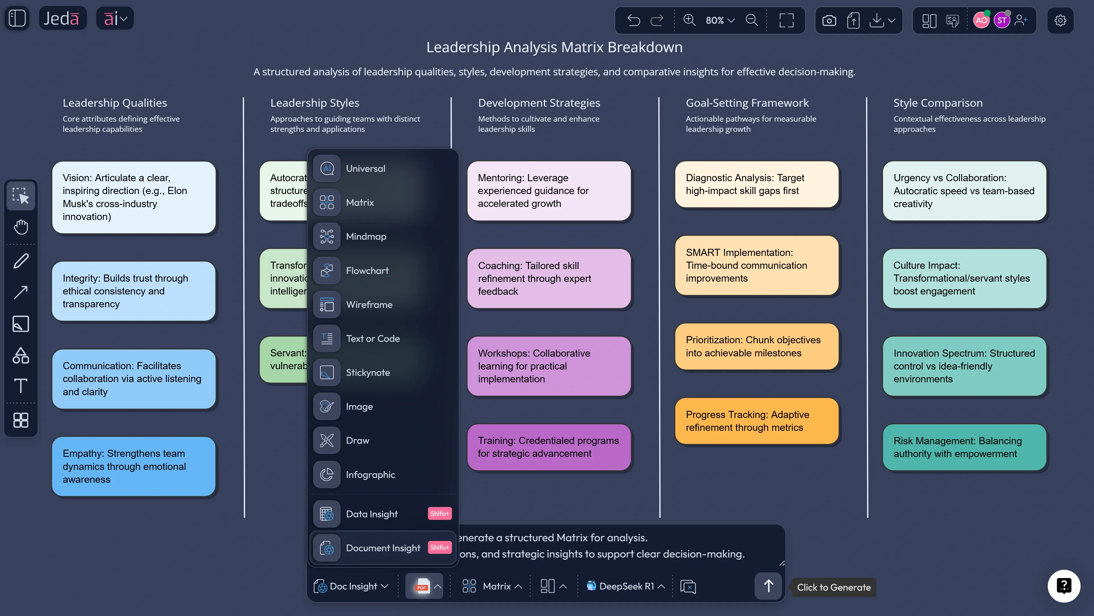 Document Insight for AI tools for MBA students