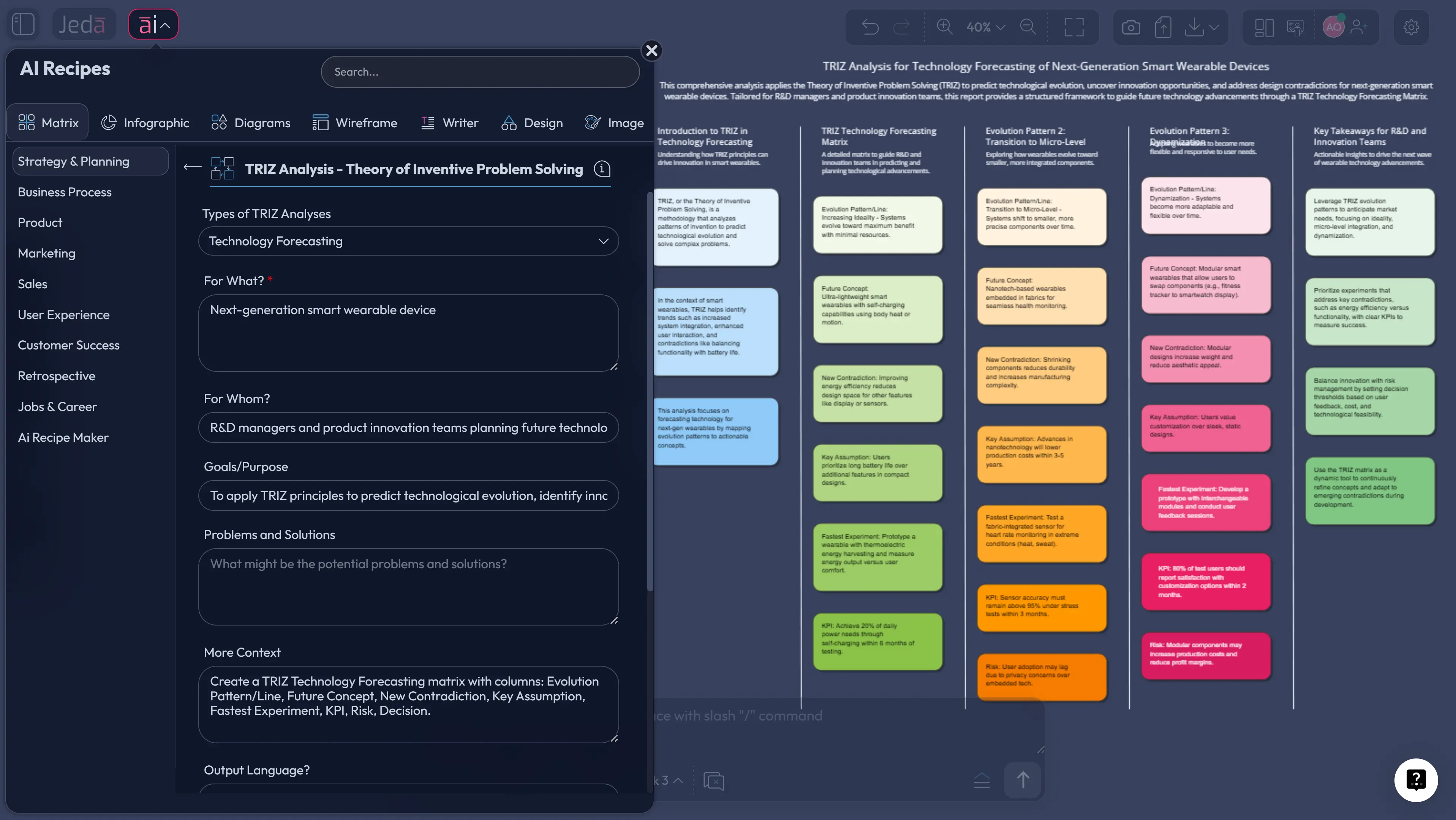 Technology Forecasting with AI: TRIZ Forecasts You Can Execute