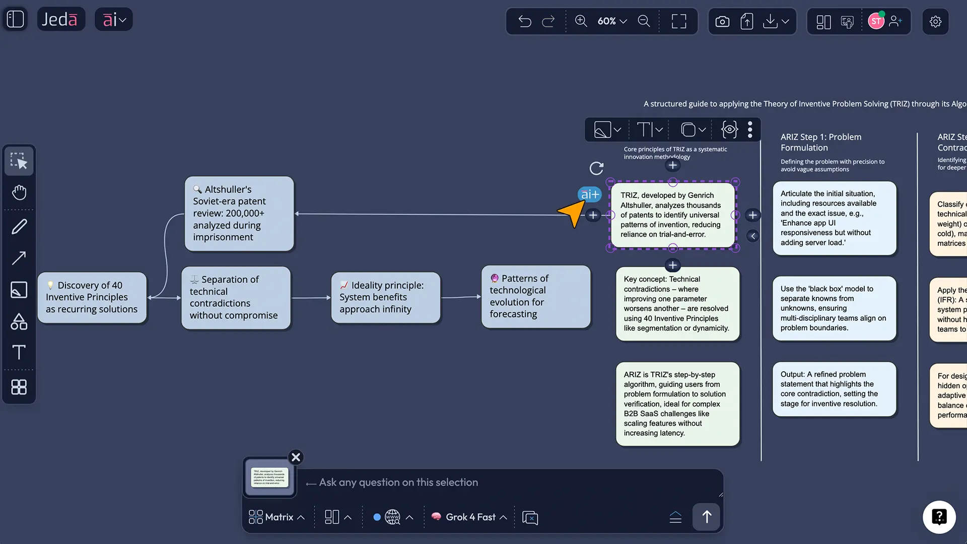 AI plus extension and Vision Transform in Jeda.ai
