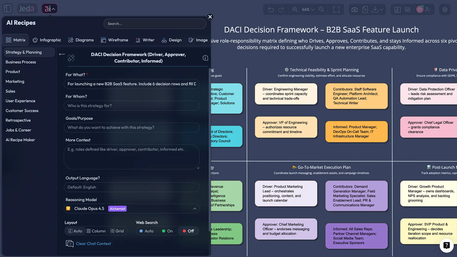 Build your DACI decision board in minutes