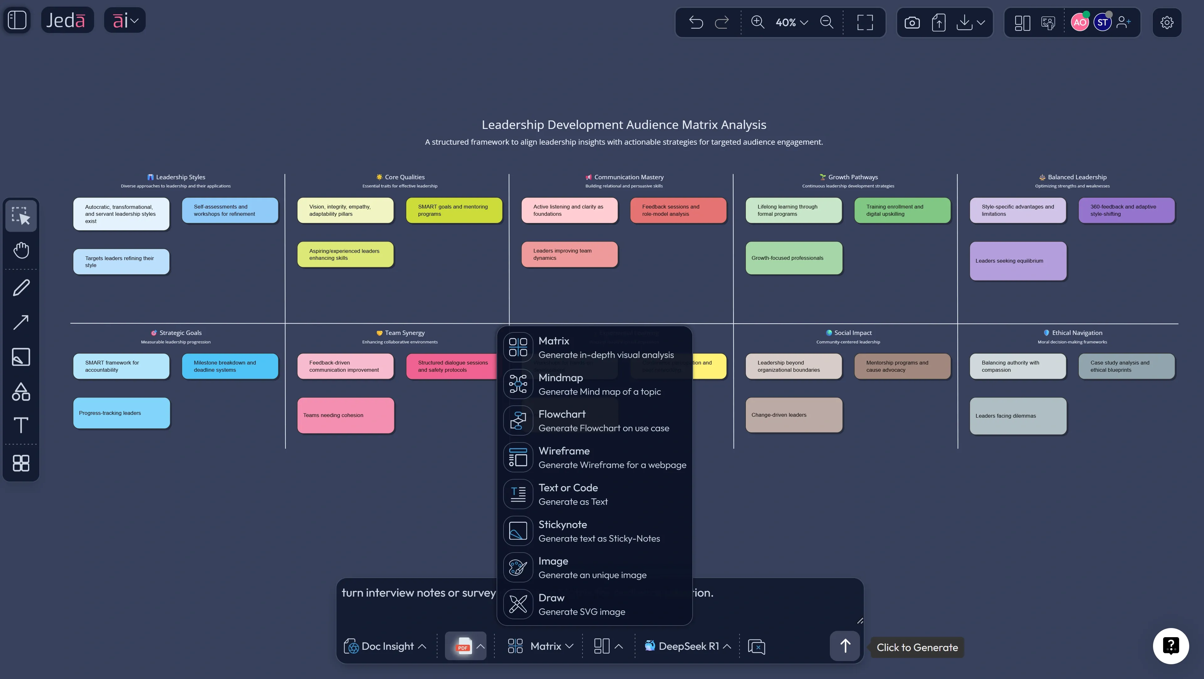 Document Insight and Data Insight for target audience analysis