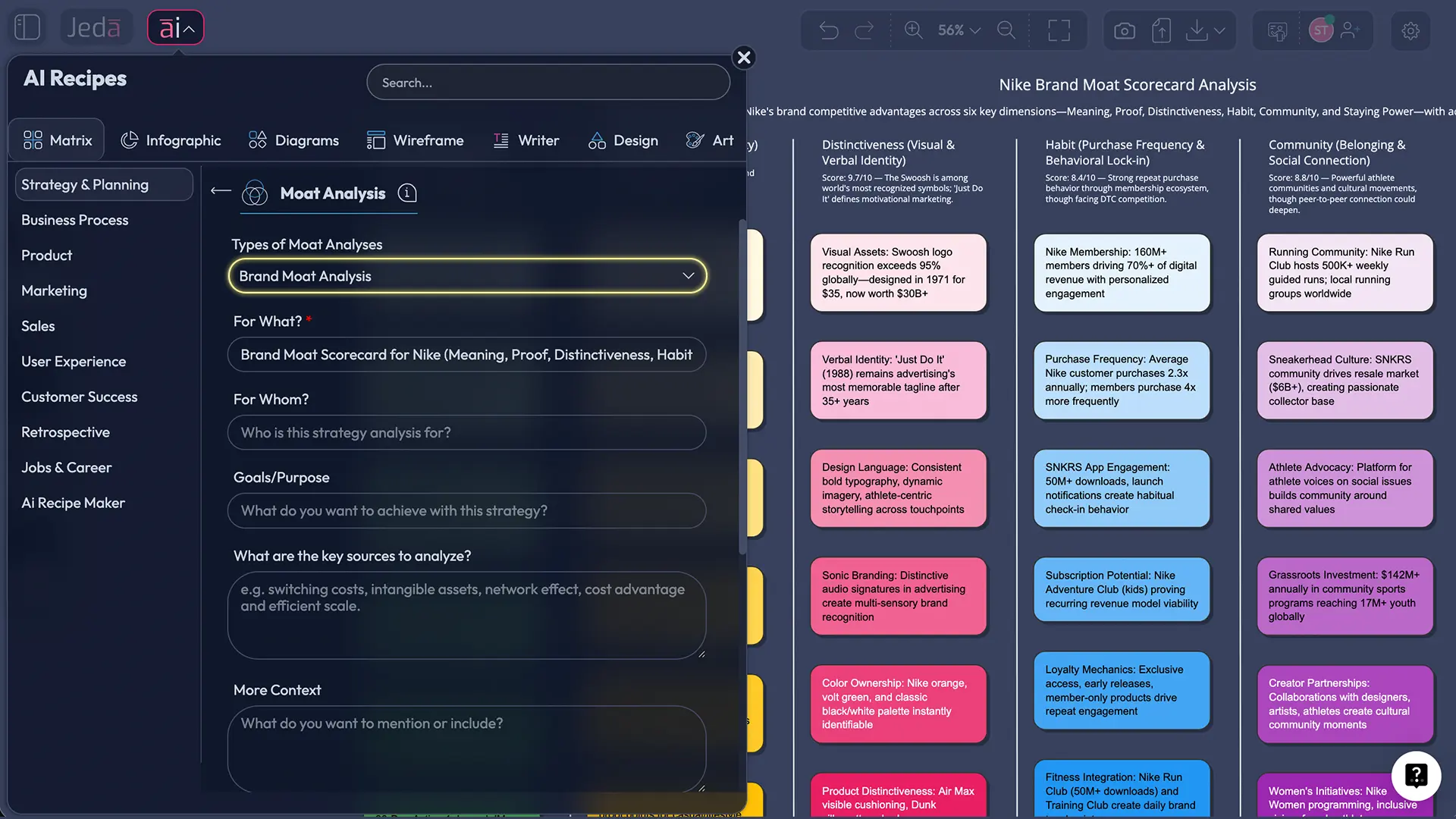 Brand Moat Analysis with AI - Jeda.ai