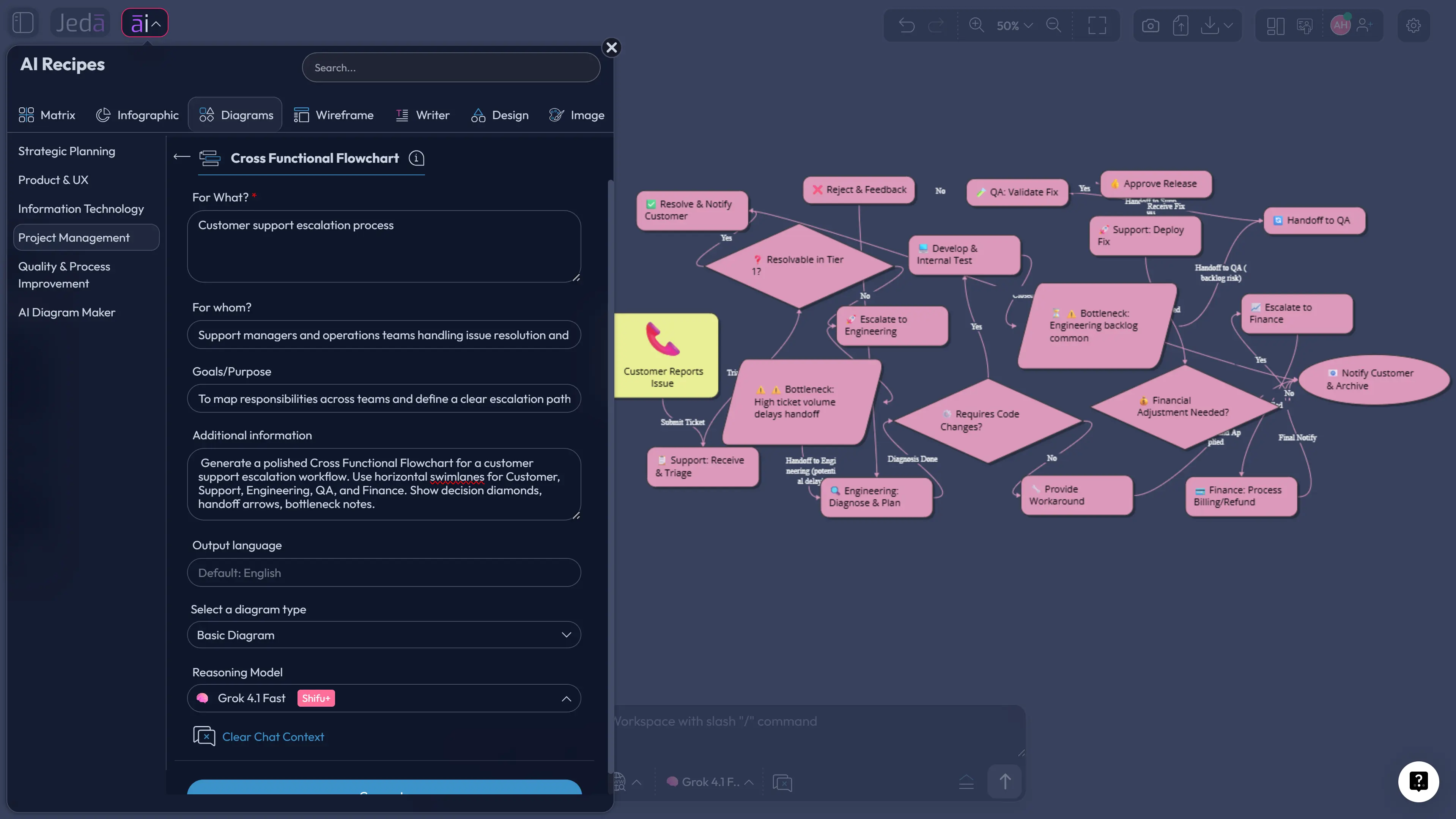 Cross Functional Flowchart with AI: Map Team Handoffs Before They Break