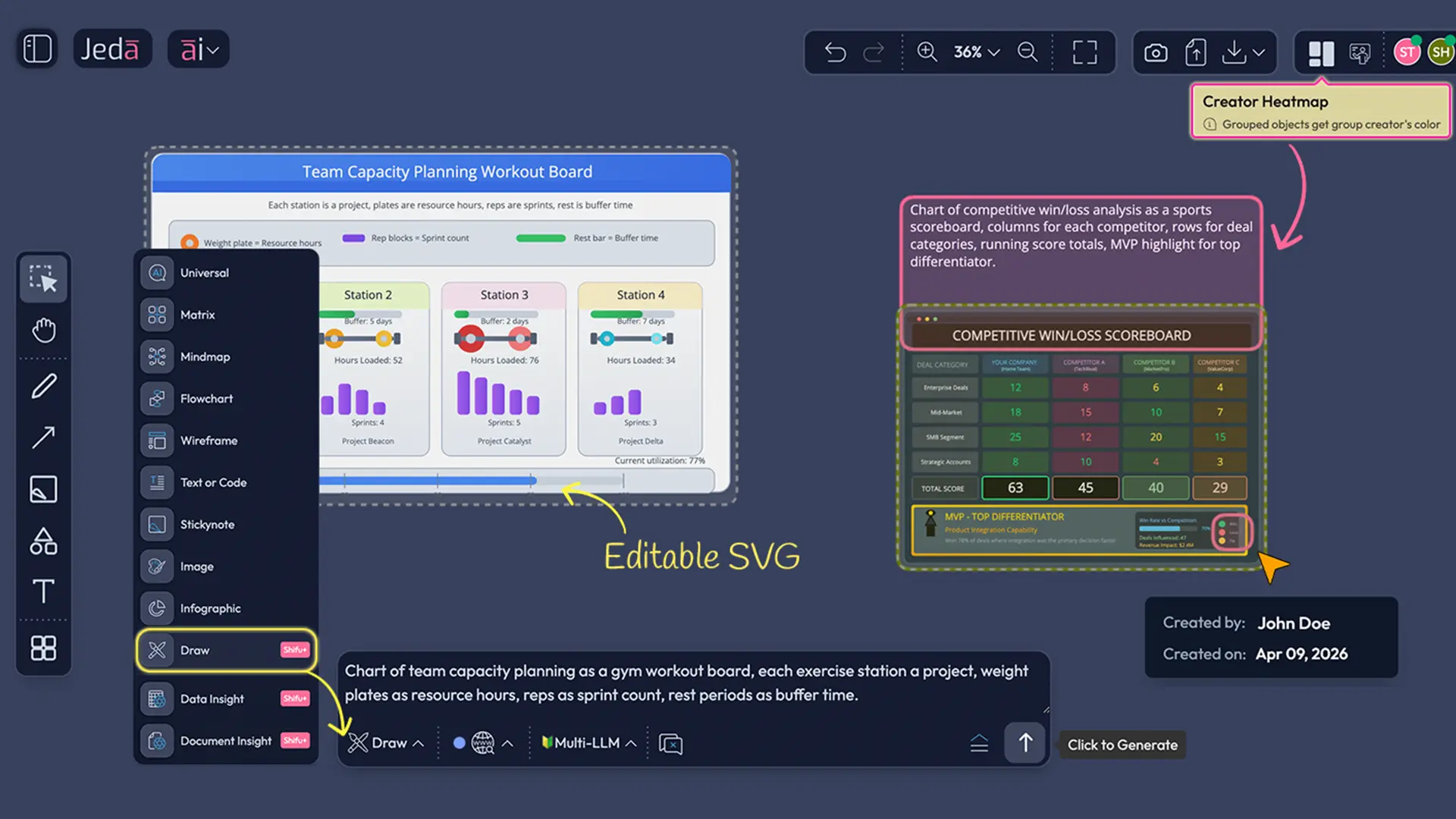 Jeda.ai feature release hero visual